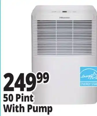 Ocean State Job Lot Electronic Dehumidifiers 50 Pint With Pump offer