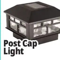 Ocean State Job Lot Solar LED Post Cap Light 5.25 offer