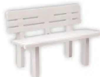 Ocean State Job Lot Resin Park Bench offer