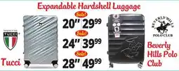 Ocean State Job Lot Expandable Hardshell Luggage offer
