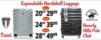 Ocean State Job Lot Expandable Hardshell Luggage offer