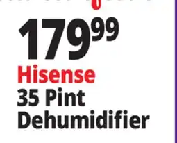 Ocean State Job Lot Hisense 35 Pint Dehumidifier offer