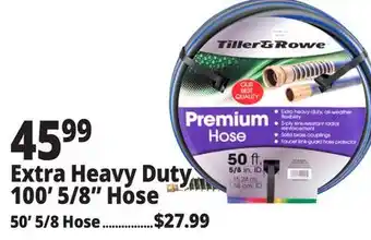 Ocean State Job Lot Extra Heavy DutyDuty 100' 5/8 Hose offer