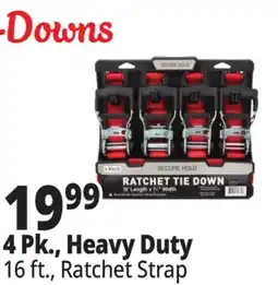 Ocean State Job Lot Tie-Downs 4 Pk., Heavy Duty offer