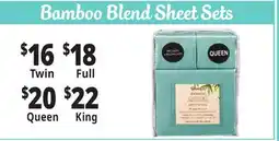 Ocean State Job Lot Bamboo Blend Sheet Sets offer