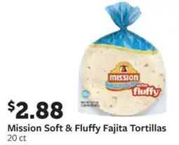 Fareway Mission soft & fluffy fajita tortillas offer
