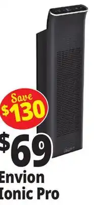 Ocean State Job Lot Ionic Pro Air Purifier Black offer