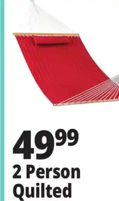 Ocean State Job Lot 2 Person Quilted Hammocks offer