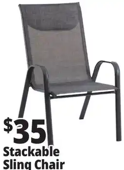 Ocean State Job Lot Stackable Sling Chair offer