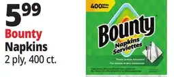 Ocean State Job Lot Bounty Napkins offer