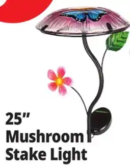Ocean State Job Lot 25 Mushroom Stake Light offer