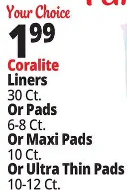 Ocean State Job Lot Feminine Care offer