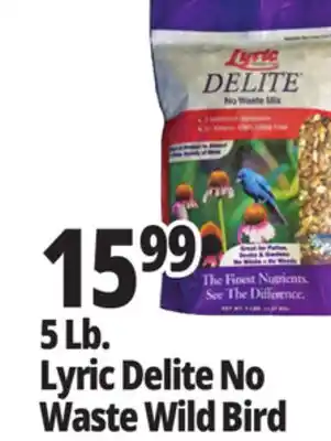 Ocean State Job Lot 5 Lb. Lyric Delite No Waste Wild Bird offer