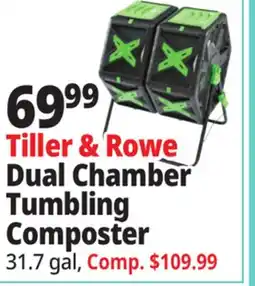 Ocean State Job Lot Dual Chamber Tumbling Composter offer