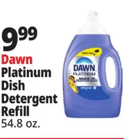 Ocean State Job Lot Platinum Dish Detergent Refill offer