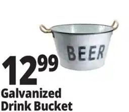 Ocean State Job Lot Galvanized Drink Bucket offer