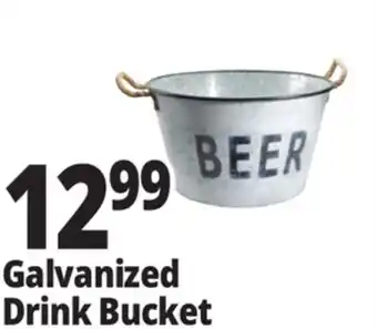 Ocean State Job Lot Galvanized Drink Bucket offer