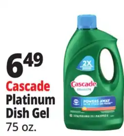 Ocean State Job Lot Complete Citrus Dishwasher Detergent with Dawn 75 oz offer