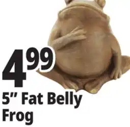 Ocean State Job Lot Fat Belly Frog Garden Statue 5 offer