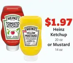 Fareway Heinz ketchup or mustard offer