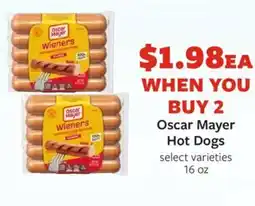 Fareway Oscar mayer hot dogs offer