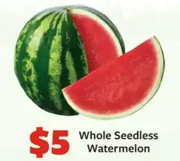 Fareway Whole seedless watermelon offer