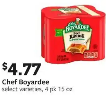 Fareway Chef boyardee offer