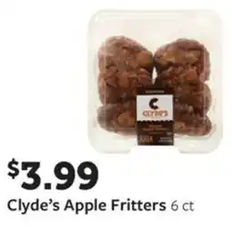 Fareway Clyde's apple fritters offer