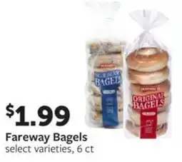 Fareway Fareway bagels offer