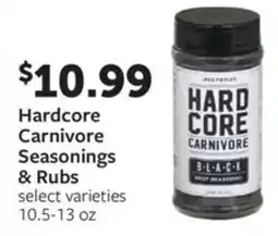 Fareway Hardcore carnivore seasonings & rubs offer