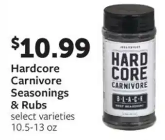 Fareway Hardcore carnivore seasonings & rubs offer