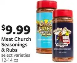 Fareway Meat church seasonings & rubs offer