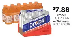 Fareway Propel or gatorade offer