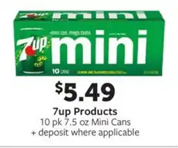 Fareway 7up products offer