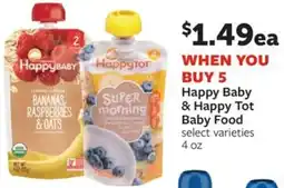 Fareway Happy baby & happy tot baby food offer