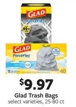Fareway Glad trash bags offer