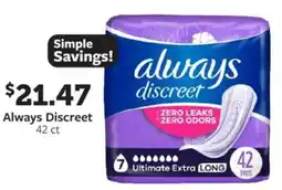 Fareway Always discreet offer