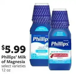 Fareway Phillips' milk of magnesia offer