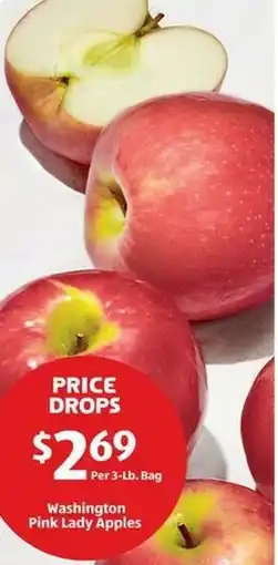 Aldi Washington pink lady apples offer