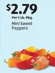 Aldi Mini sweet peppers offer