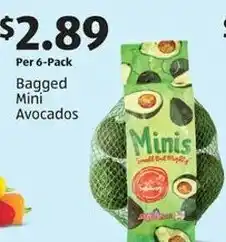 Aldi Bagged mini avocados offer