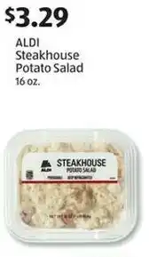 Aldi Steakhouse potato salad offer