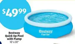Aldi Bestway quick up pool with pump offer