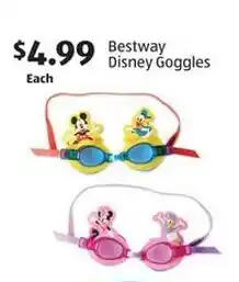 Aldi Bestway disney goggles offer