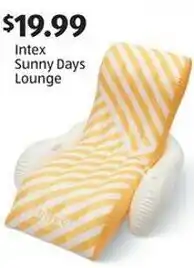 Aldi Intex sunny days lounge offer