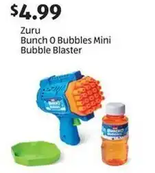 Aldi Zuru bunch o bubbles mini bubble blaster offer