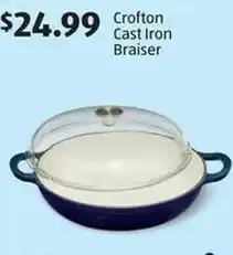 Aldi Crofton cast iron braiser offer