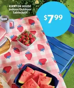 Aldi Kirkton house indoor/outdoor tablecloth offer
