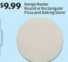 Aldi Range master round or rectangular pizza and baking stone offer