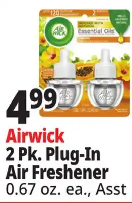 Ocean State Job Lot 2 Pk. Plug-In Air Freshener offer